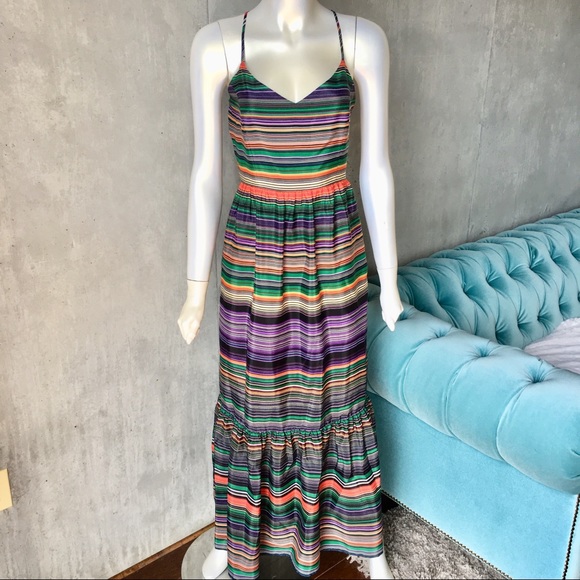 Felicity & Coco Stripe Multicolor Maxi Dress - Picture 1 of 6